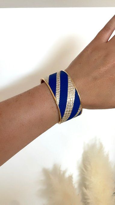 Bracelet CASSIOPEE Bleu roi