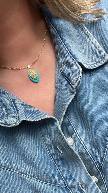 Collier ORIA Bleu