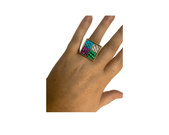 Bague QUADRA Multicolore