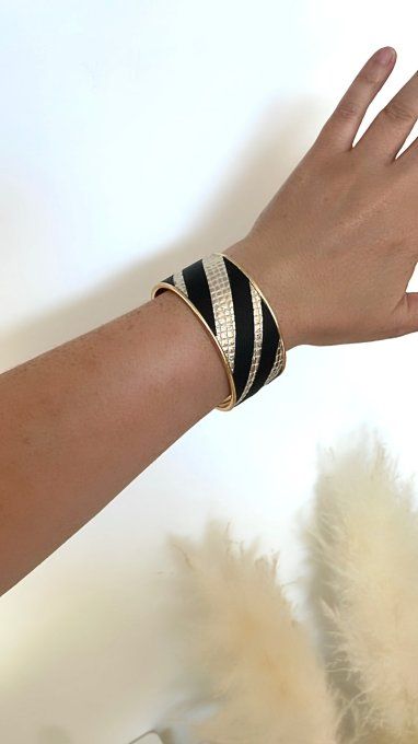 Bracelet CASSIOPEE Noir
