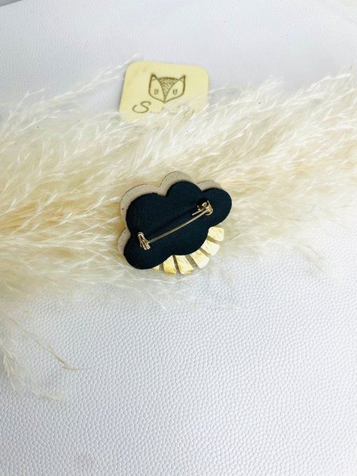 Broche Molly Etoile Noir