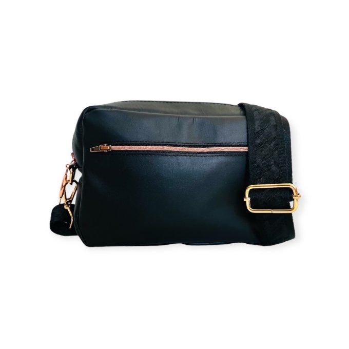 Sac Misti Noir Cuivré Or rose