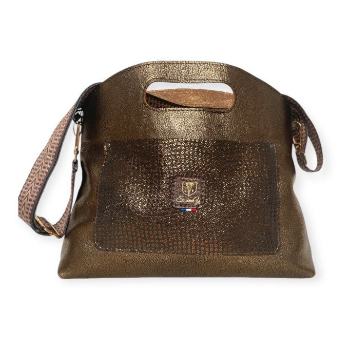 Sac Mix & Match Collection Mordoré / Vert