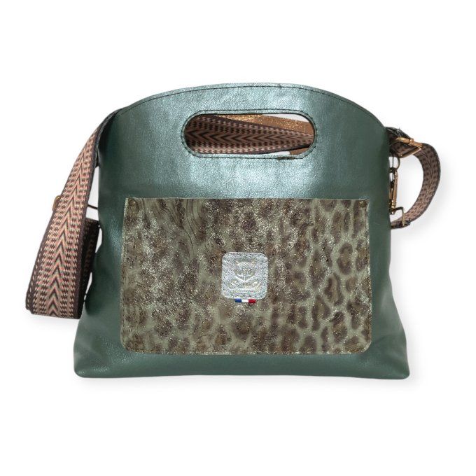 Sac Mix & Match Collection Mordoré / Vert