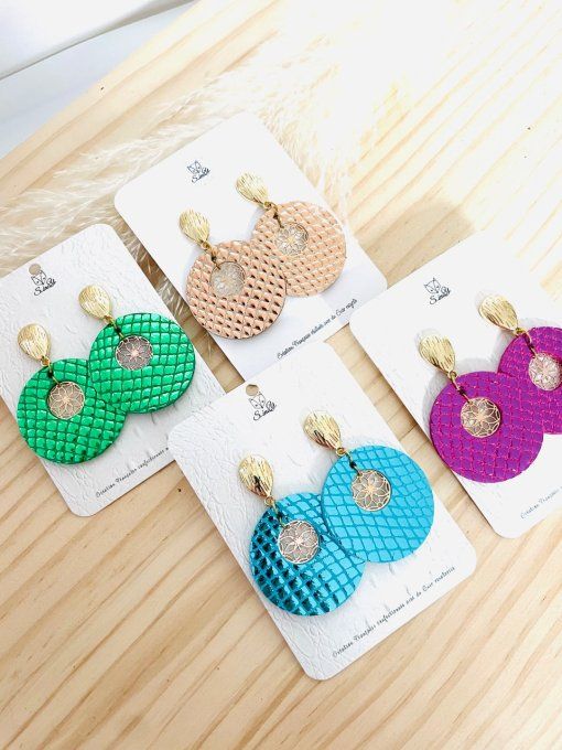 Boucles d'oreilles MANDALA