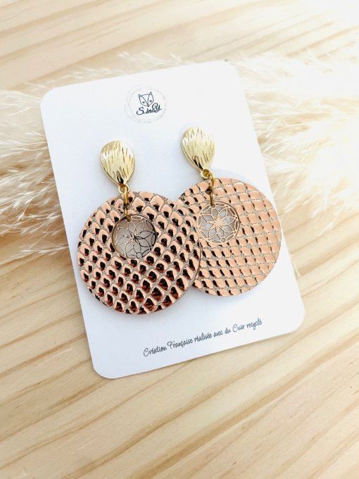 Boucles d'oreilles MANDALA