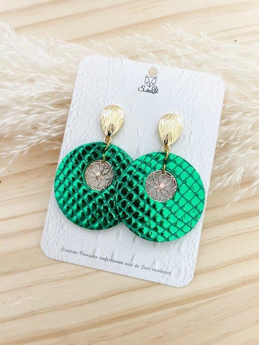 Boucles d'oreilles MANDALA
