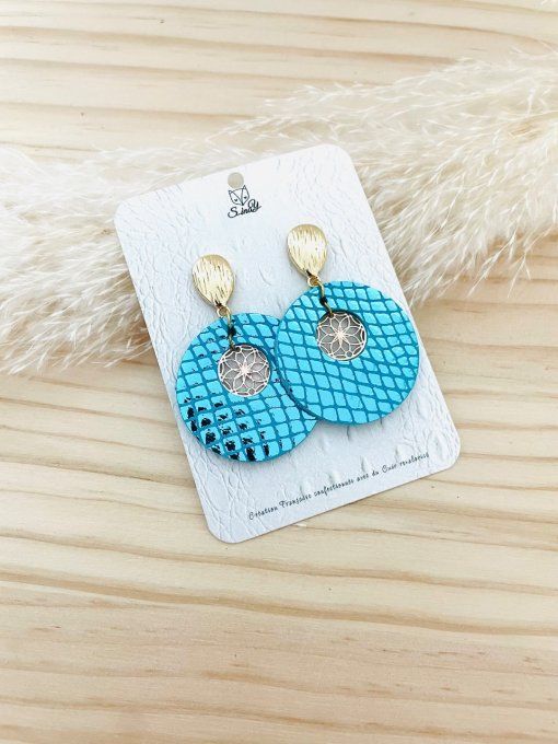 Boucles d'oreilles MANDALA