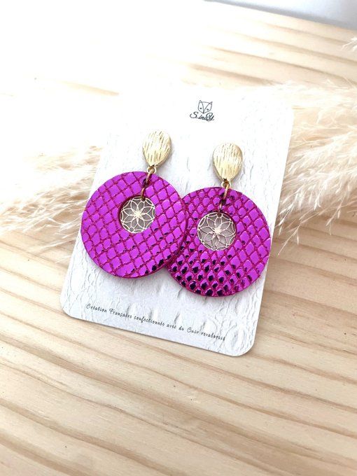 Boucles d'oreilles MANDALA