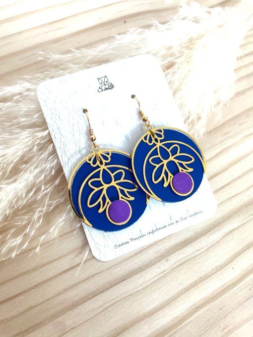 Boucles d'oreilles LOTUS
