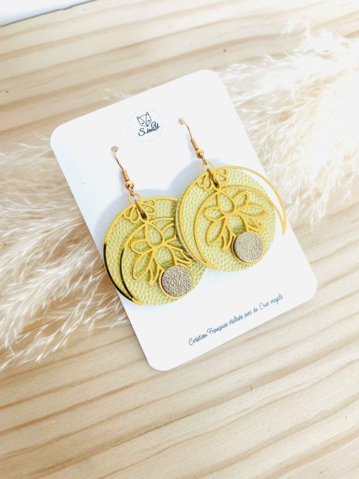 Boucles d'oreilles LOTUS