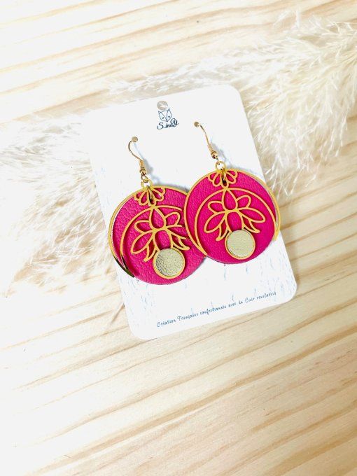 Boucles d'oreilles LOTUS