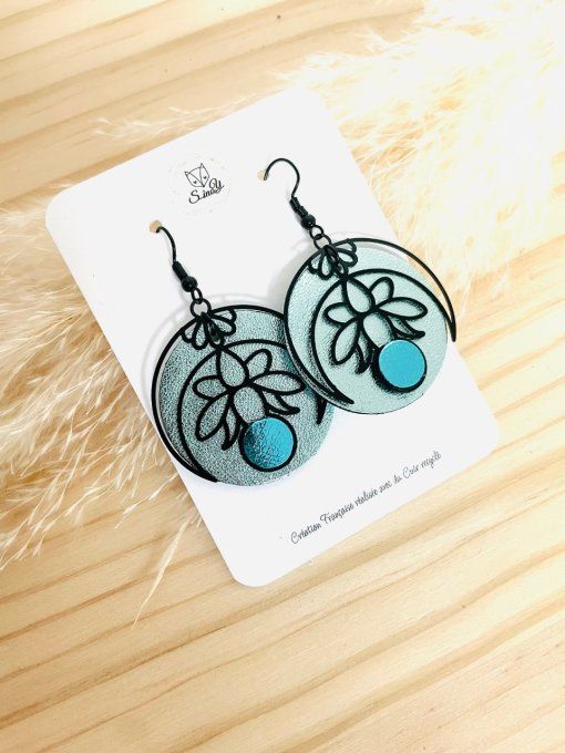 Boucles d'oreilles LOTUS