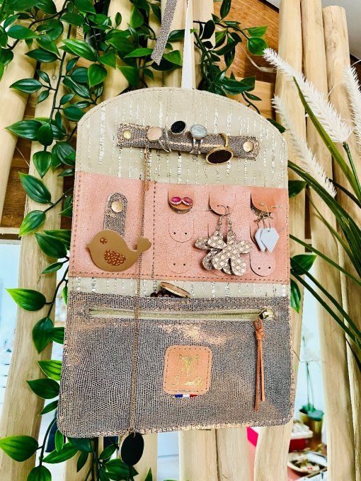 Pochette à Bijoux Corail