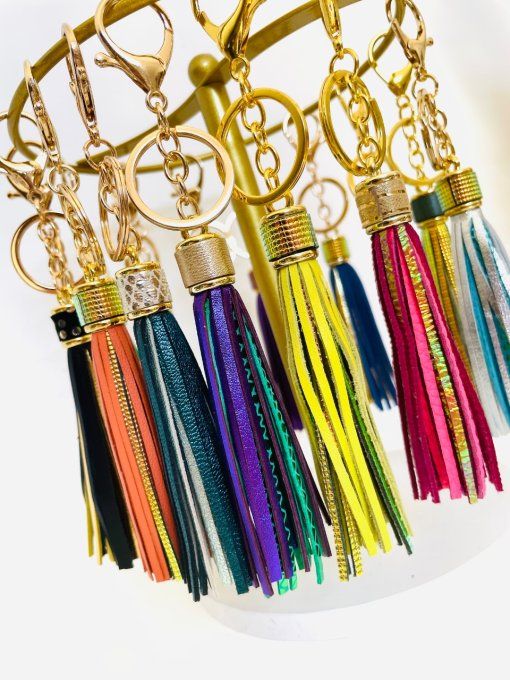 Bijou de sac - Porte clés  Pompon 