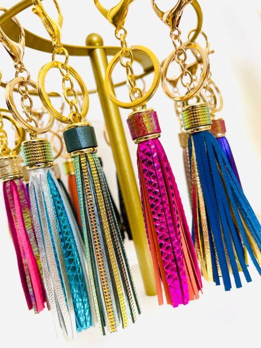 Bijou de sac - Porte clés  Pompon 