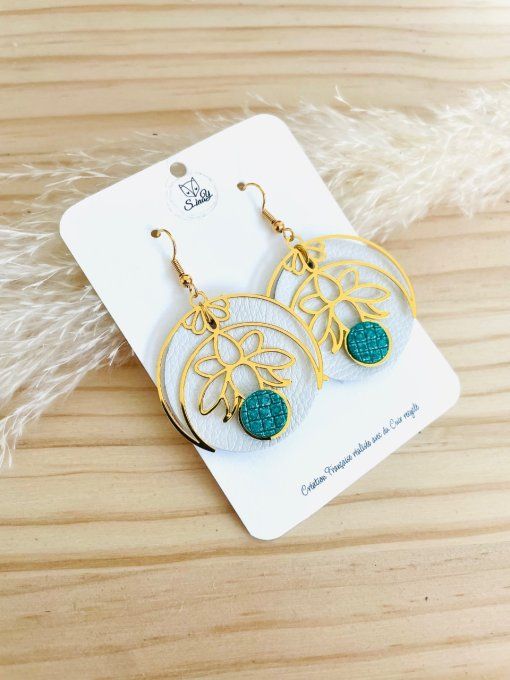 Boucles d'oreilles LOTUS