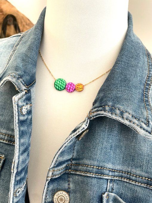 Collier BUBBLE Multicolore