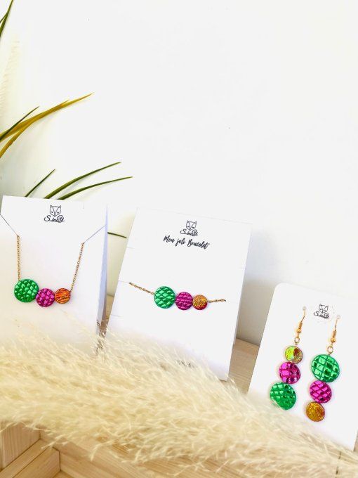 Collier BUBBLE Multicolore
