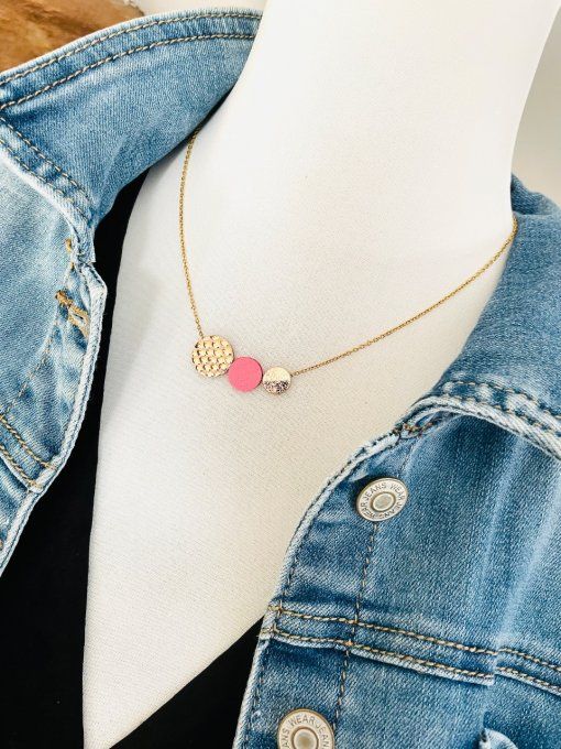 Collier BUBBLE Rose