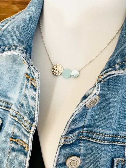 Collier BUBBLE Bleu