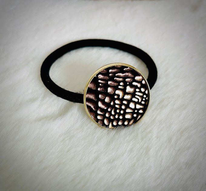 Elastique à cheveux Cuir Ø 25mm