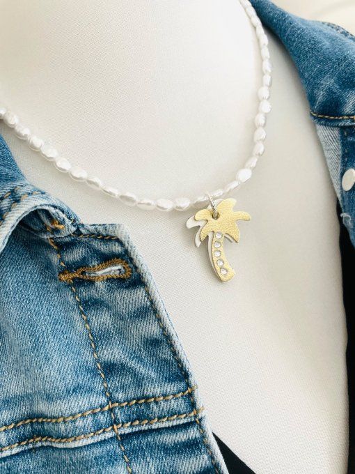 Collier PALM BEACH Doré