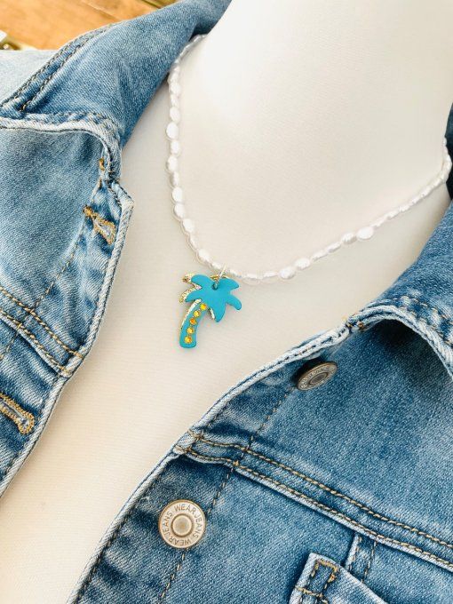 Collier PALM BEACH Turquoise
