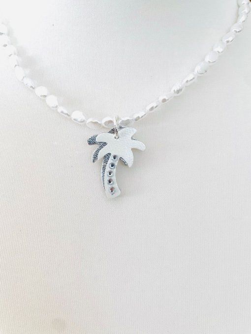 Collier PALM BEACH Blanc