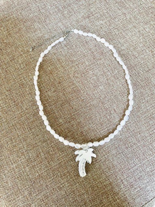 Collier PALM BEACH Blanc