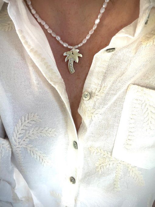 Collier PALM BEACH Doré