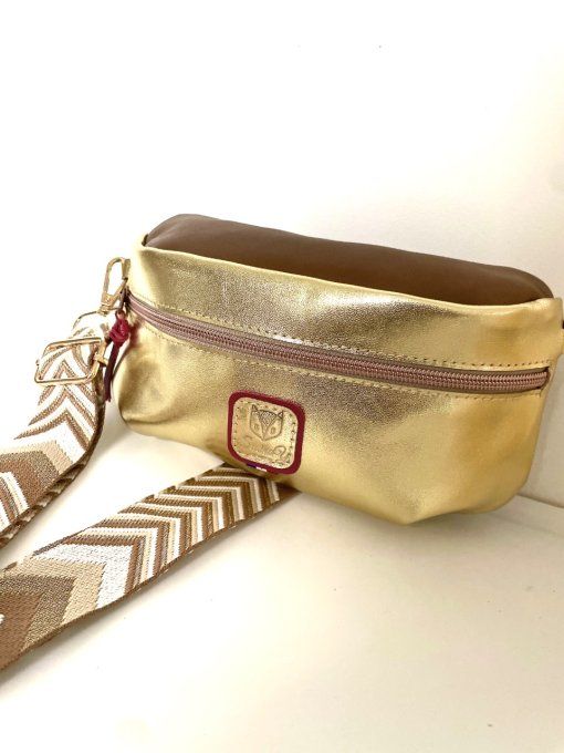Sac Banana Dorée / Camel
