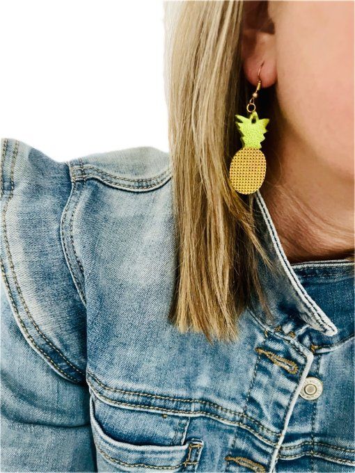 Boucles d'oreilles PINA CUIRADA
