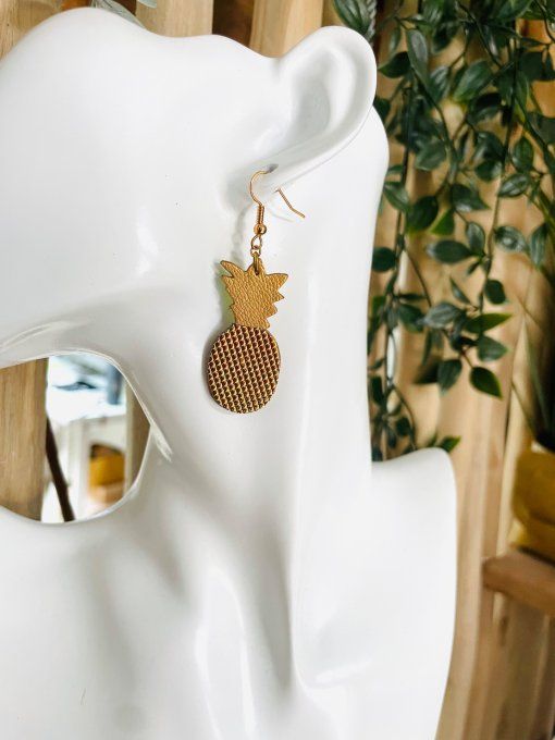 Boucles d'oreilles PINA CUIRADA