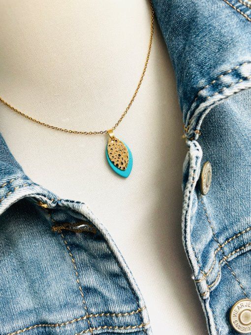 Collier ORIA Bleu