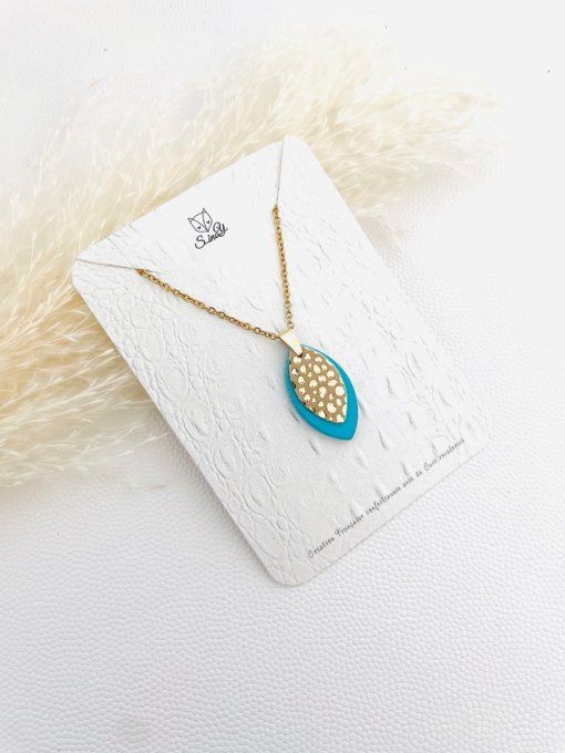 Collier ORIA Bleu