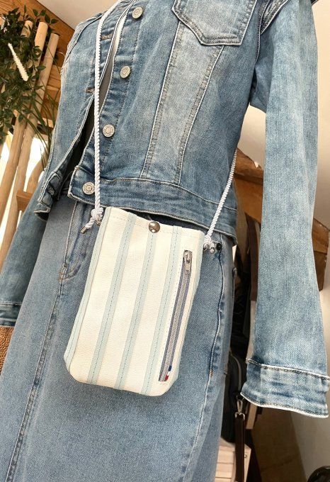 Pochette NORMANDE Bleu