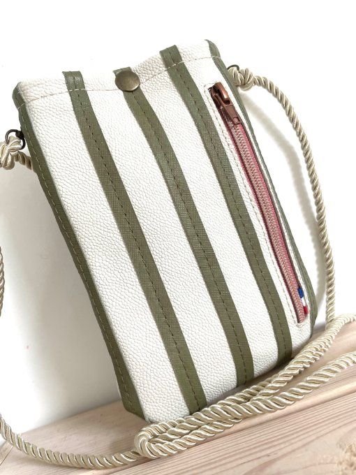 Pochette NORMANDE Vert Kaki