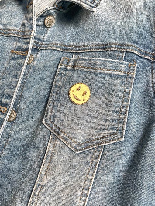 Pin's Happy Jaune