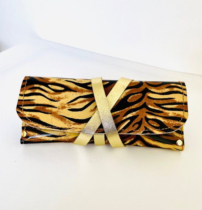 Pochette à Bijoux MINI Cuir Vernis