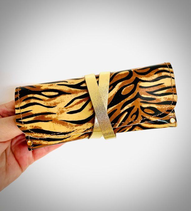 Pochette à Bijoux MINI Cuir Vernis