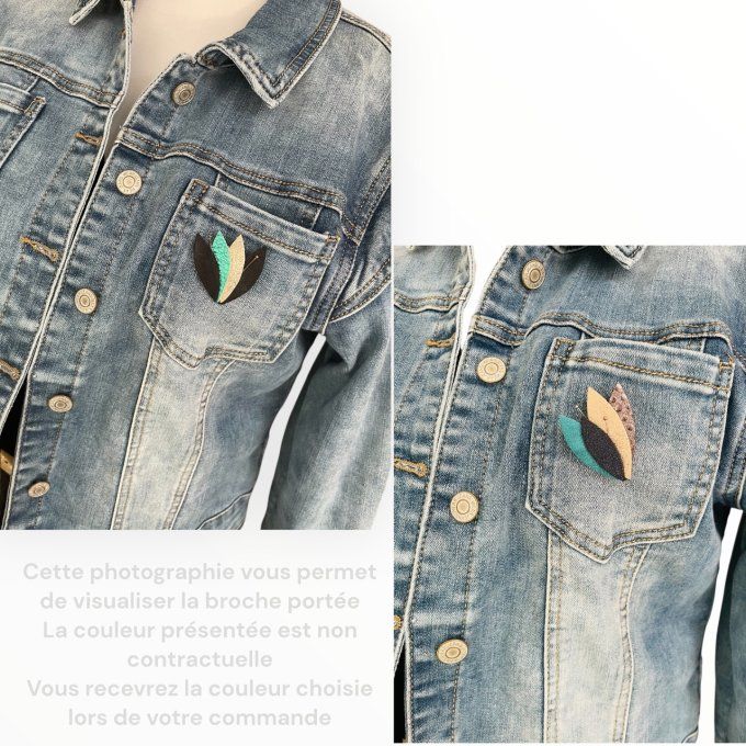 Broche Pétales
