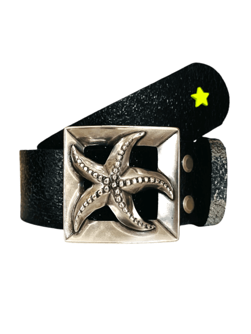 Ceinture en cuir CALIPSO Noir