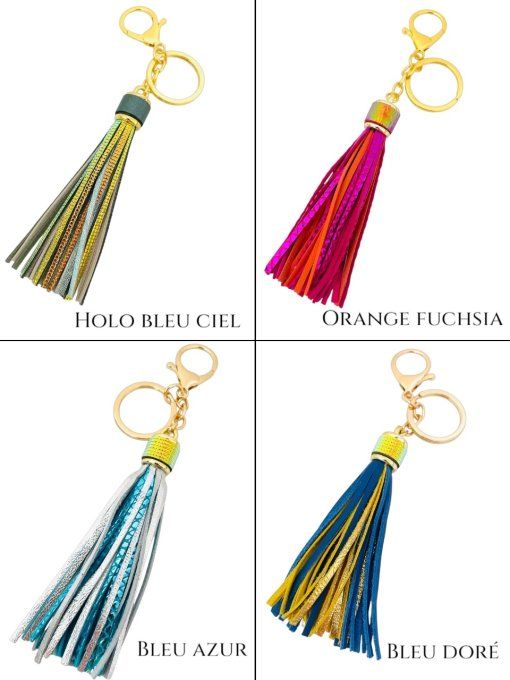 Bijou de sac - Porte clés  Pompon 
