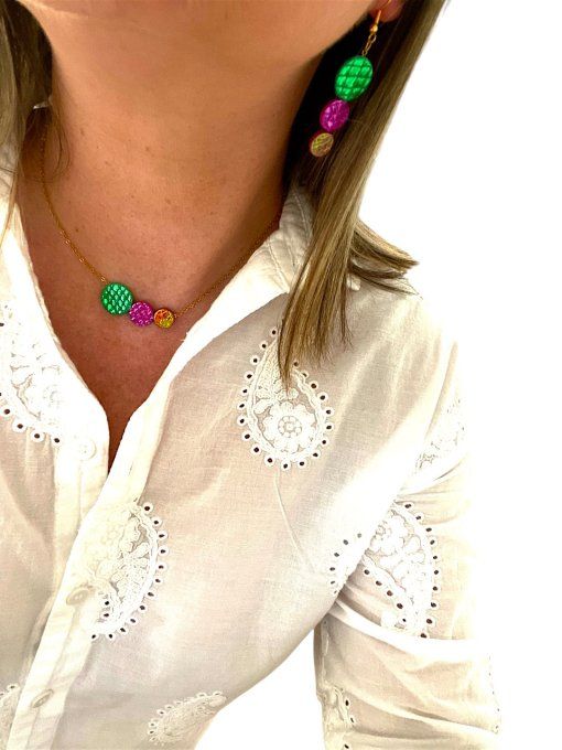 Collier BUBBLE Multicolore