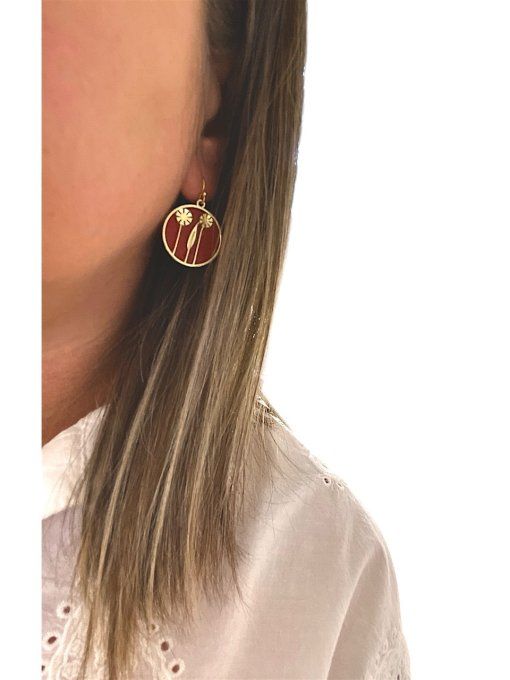 Boucles d'oreilles IRIS