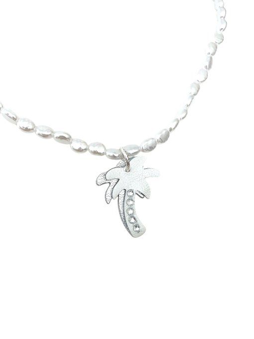 Collier PALM BEACH Blanc