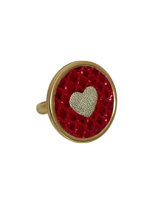Bague LOVELY Rouge