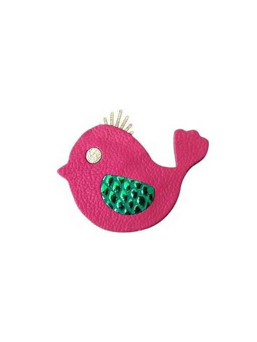 Broche PIOUPIDOU Rose